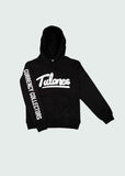 Chain Stitch Hoodie Black