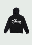 Cursive Logo Hoodie Black/White
