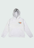 Spray Paint Hoodie Grey