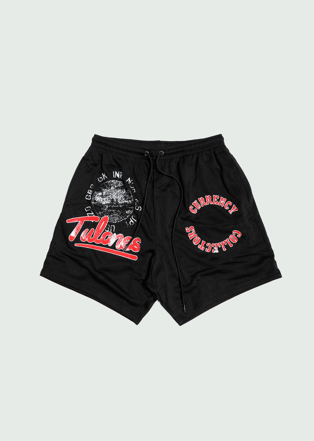 Multi Logo Shorts Black