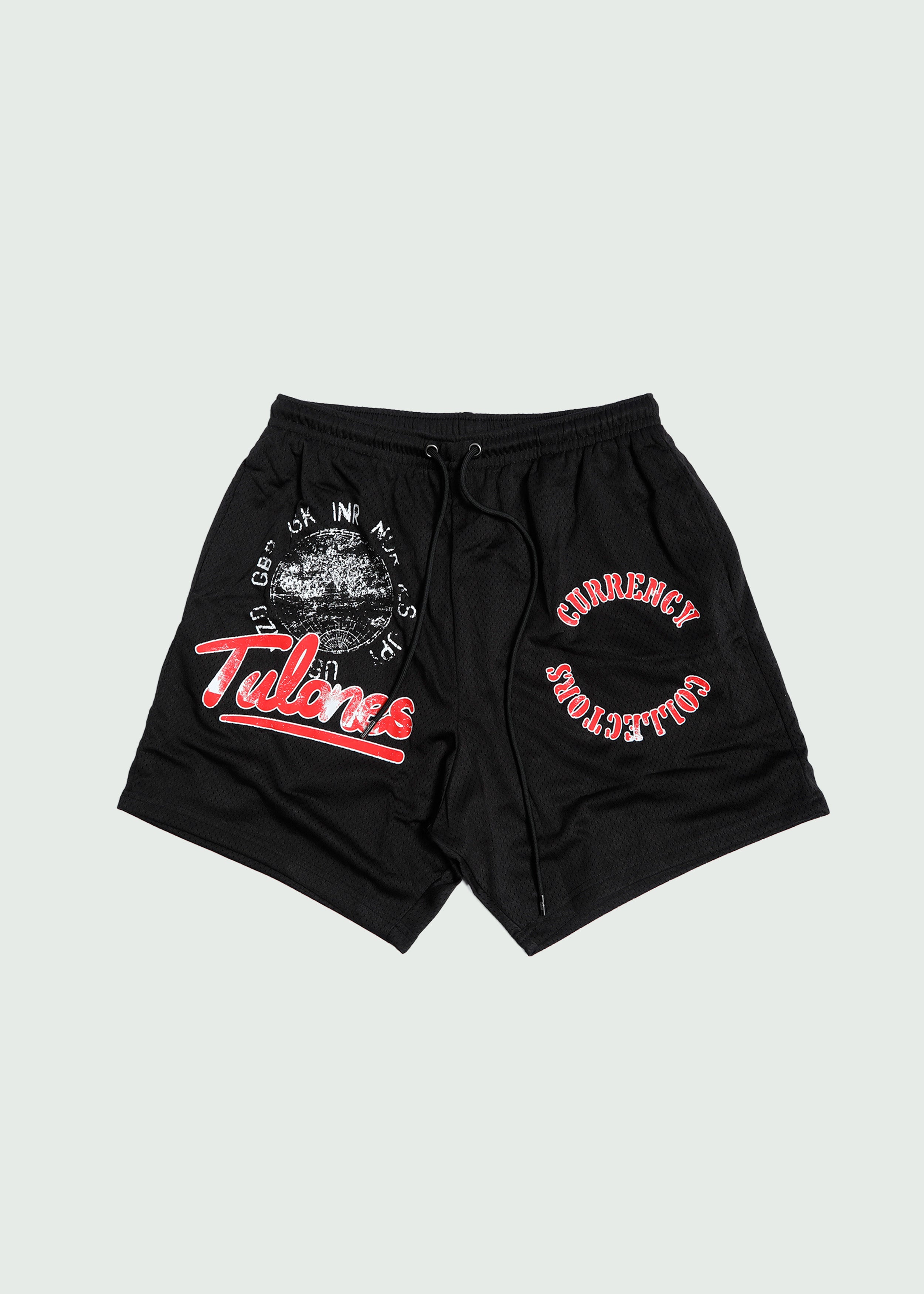 Multi Logo Shorts Black