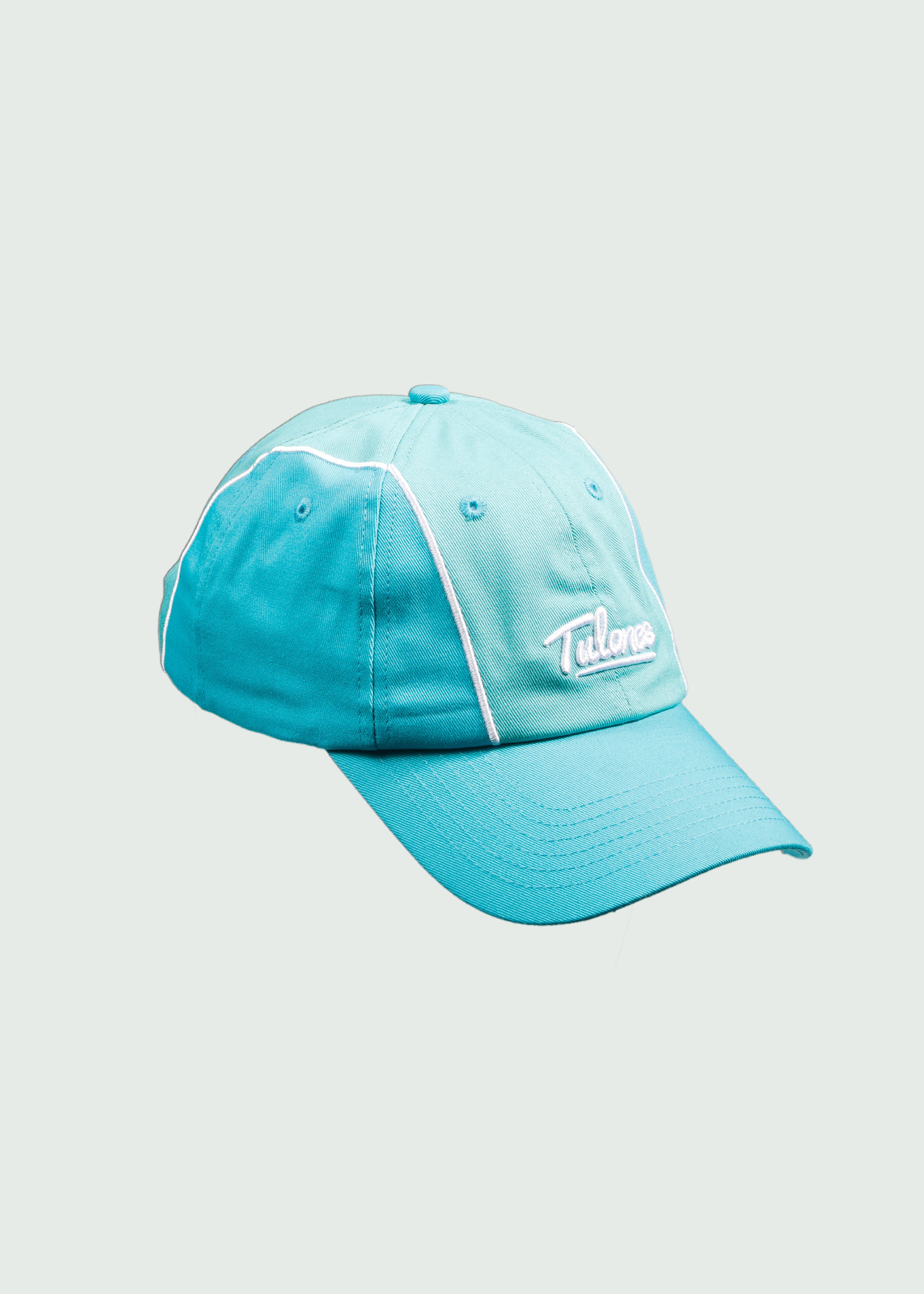 Cursive Logo Hat Blue/Green