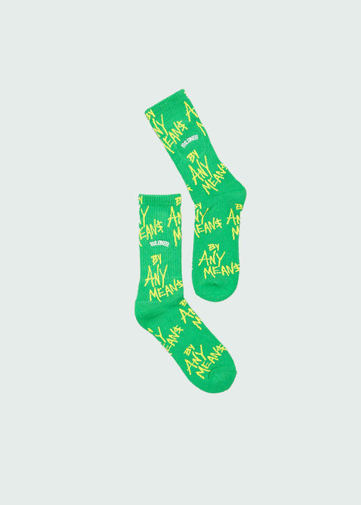 Green By Any Means Socks