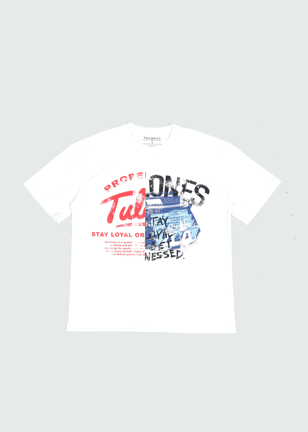 Double Design T-shirt White