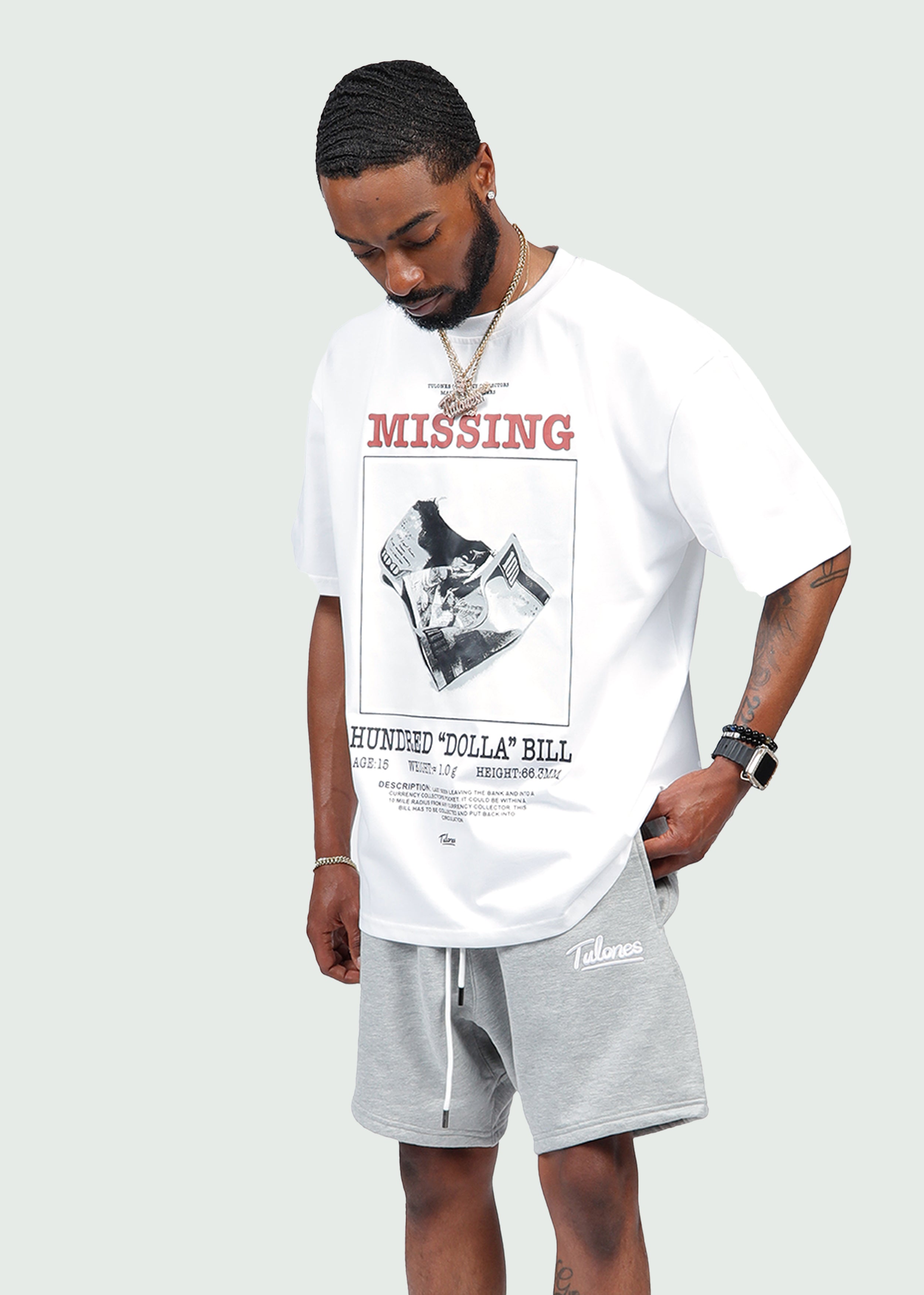Missing Dolla T-shirt White