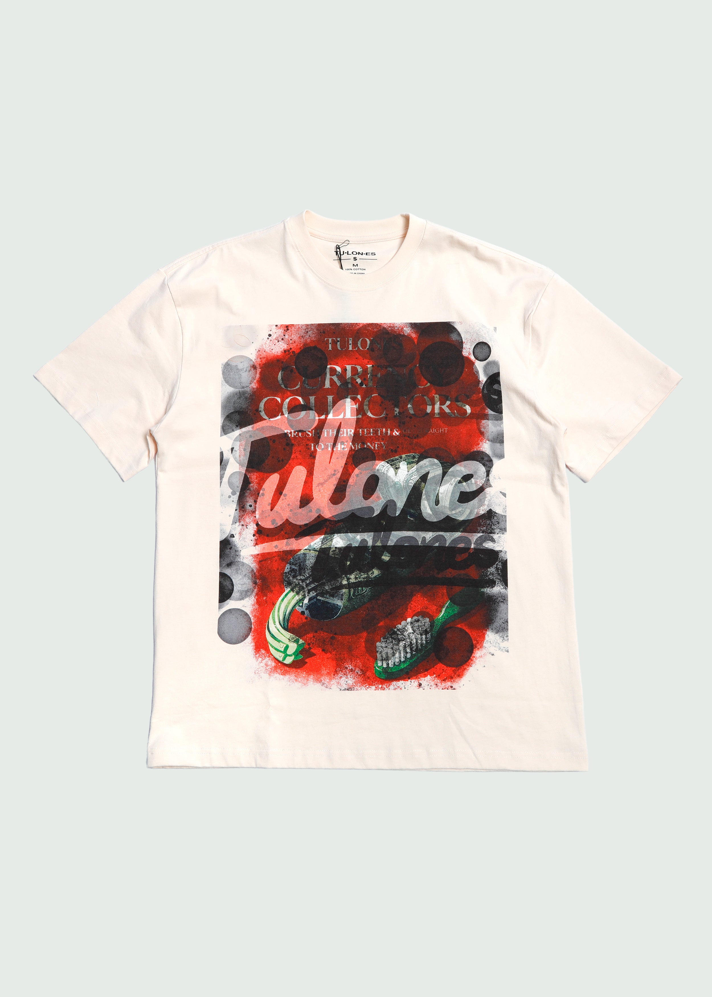 Toothpaste T-shirt Tan