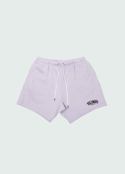 Staple Arch Cotton Shorts Lavender