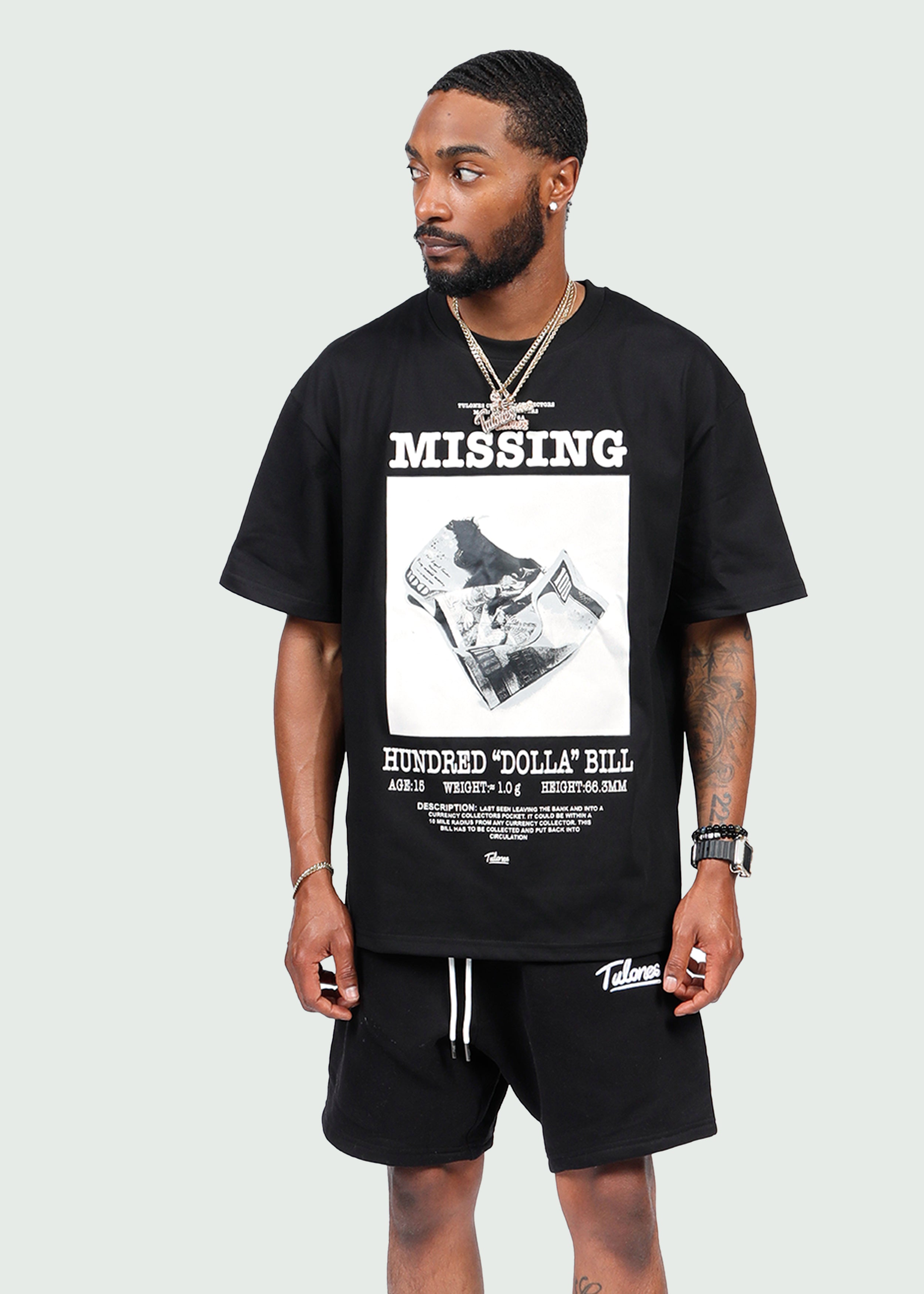 Missing Dolla T-shirt Black Secondary image