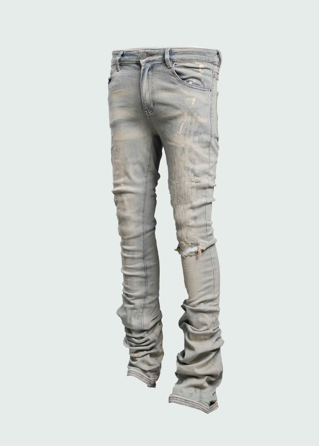Stacked Light Dust Shotgun Jeans