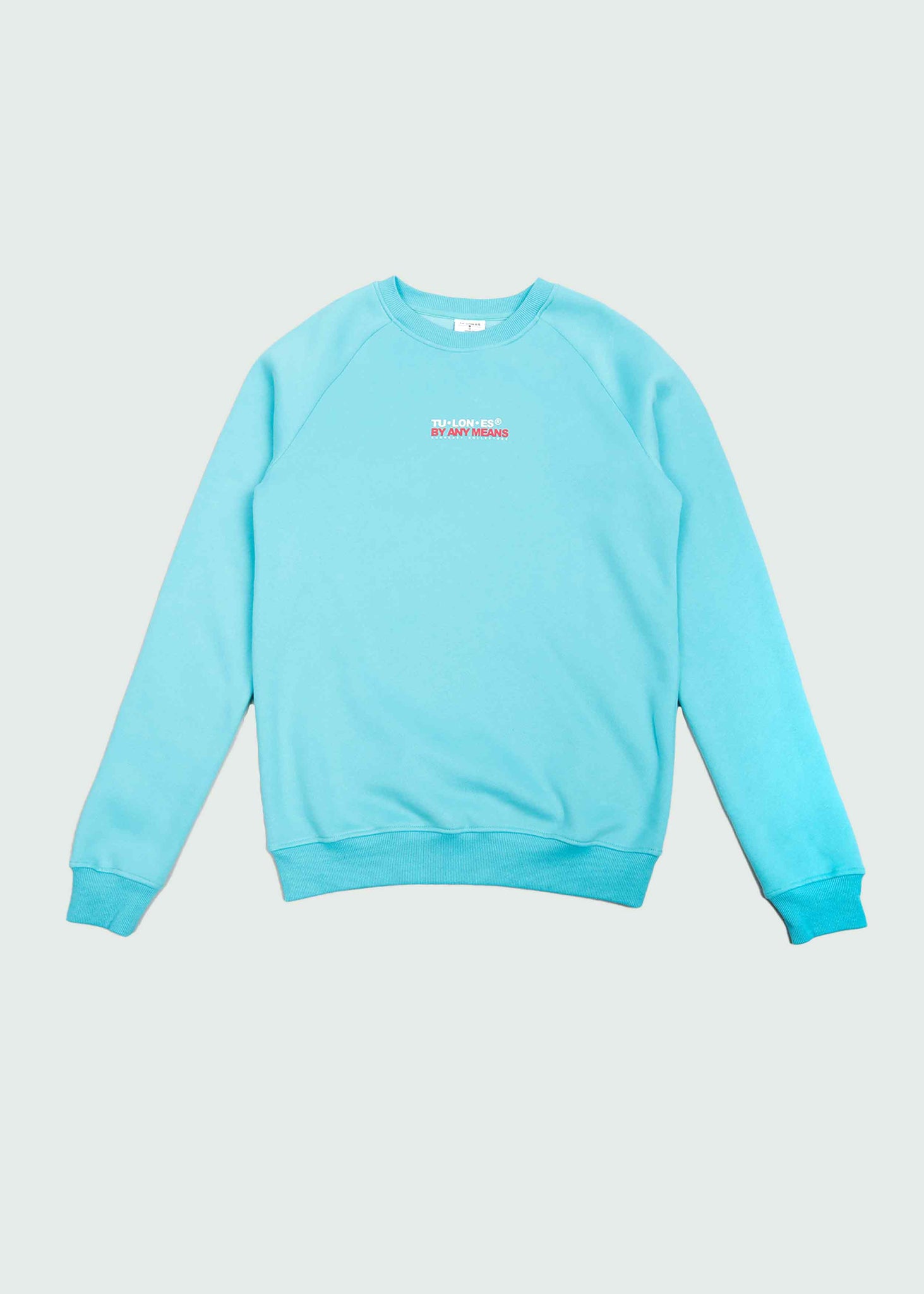 Blue Tulones By Any Means Crewneck