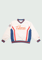 Cursive Nylon Crewneck Cream