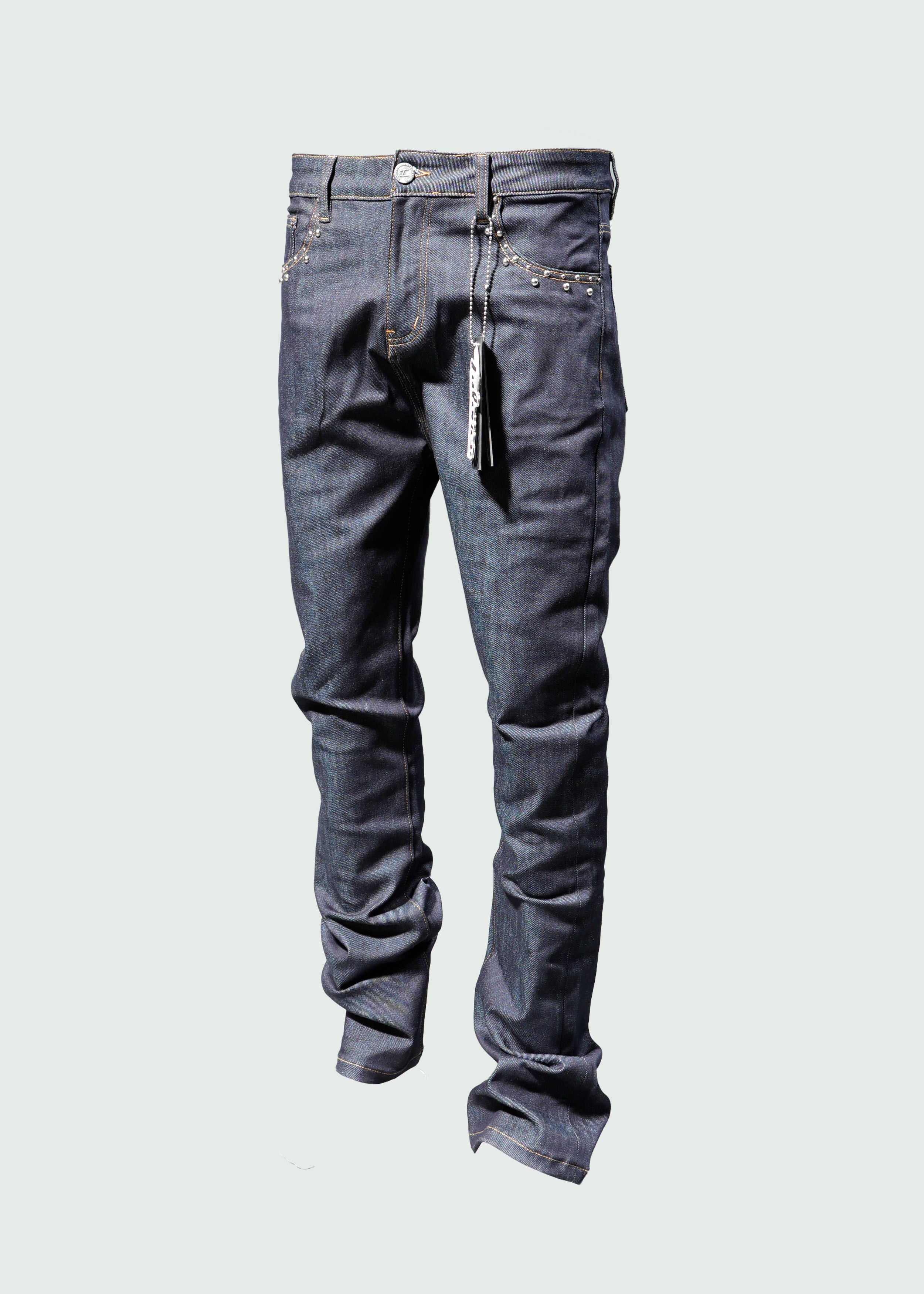 Raw Studded Flare 26 Jeans Main image