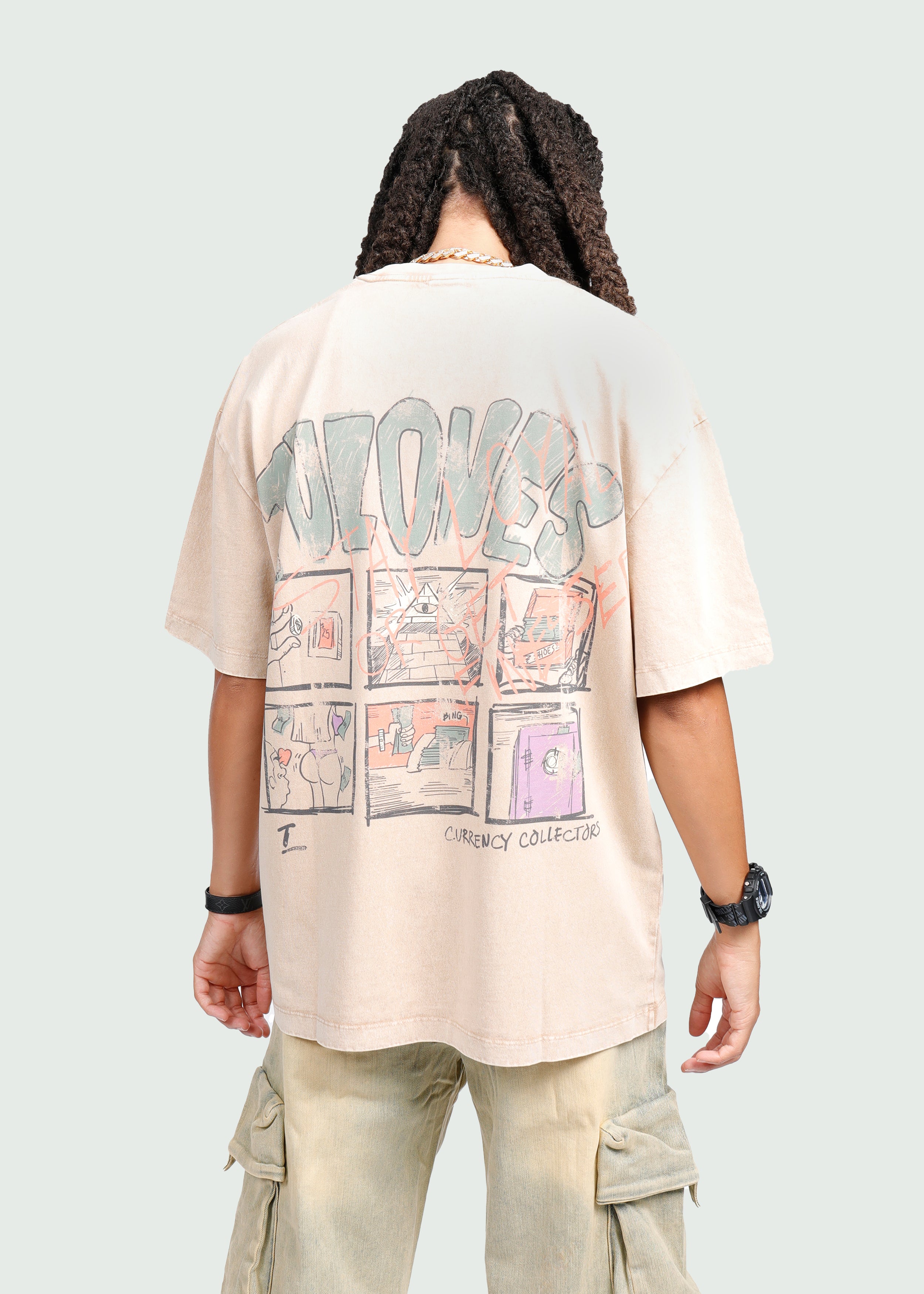 Currency Collector Lifestyle T-shirt Tan