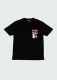 Multi Design T-Shirt Black