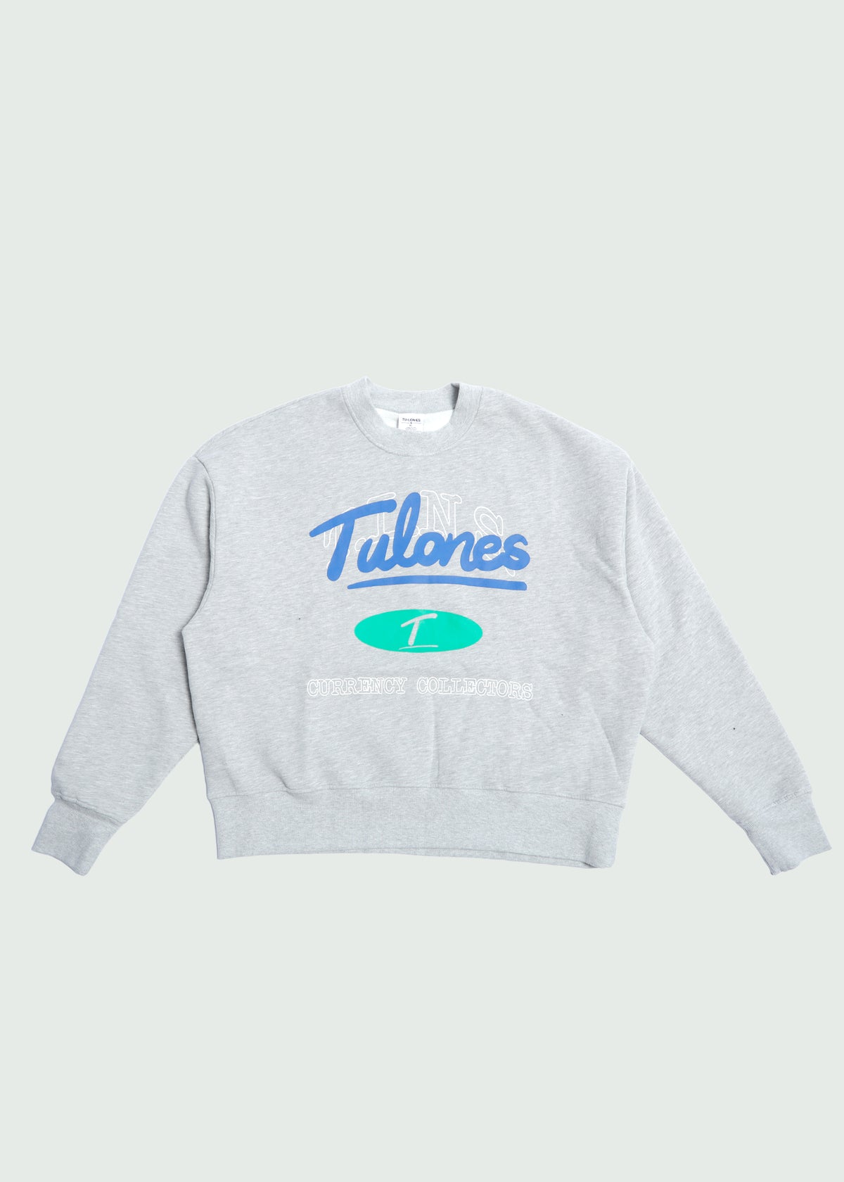 Double Logo Crewneck Grey Main image