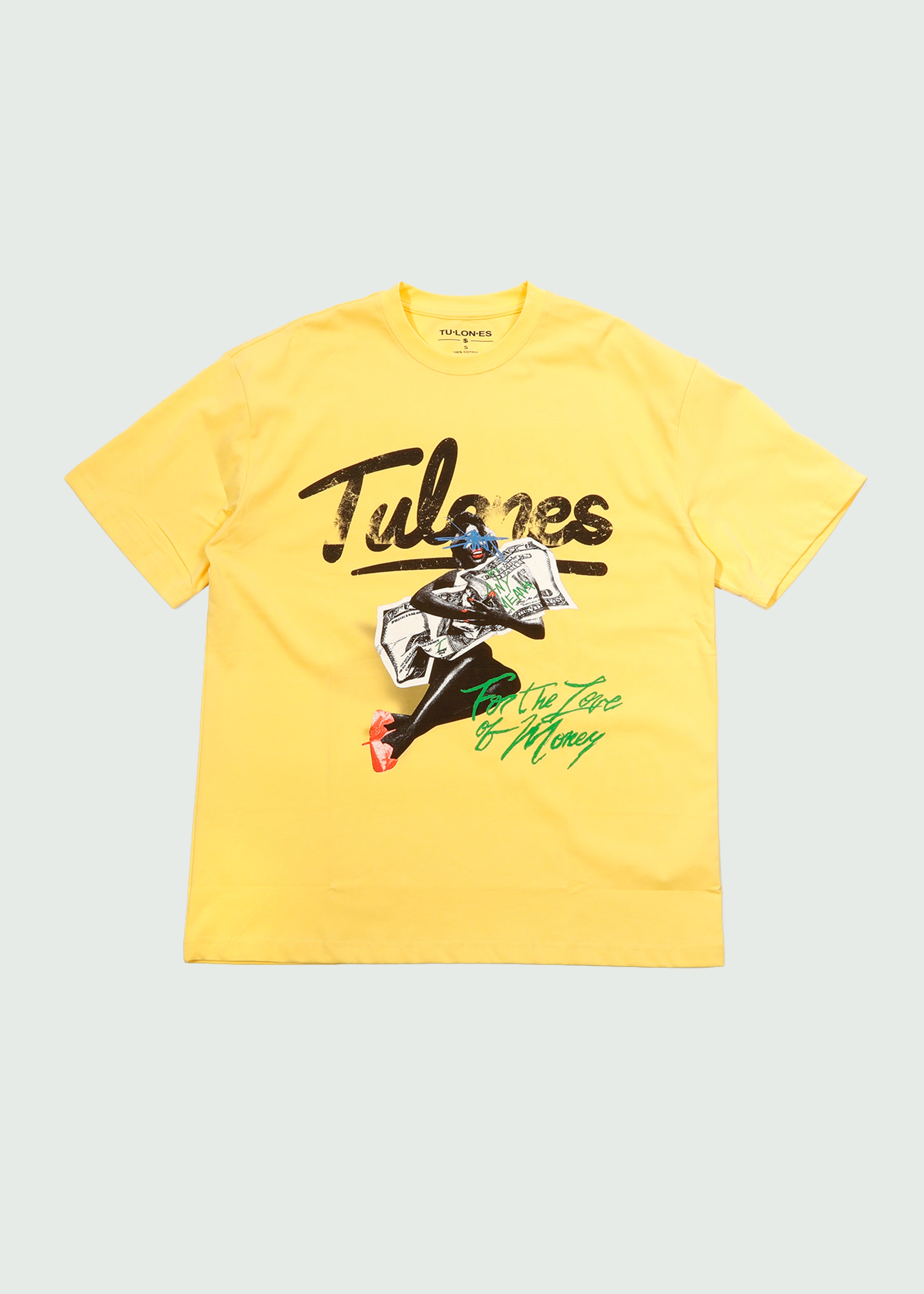 Love Of Money T-shirt Yellow