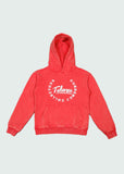 Washed Currency Collector Hoodie Red