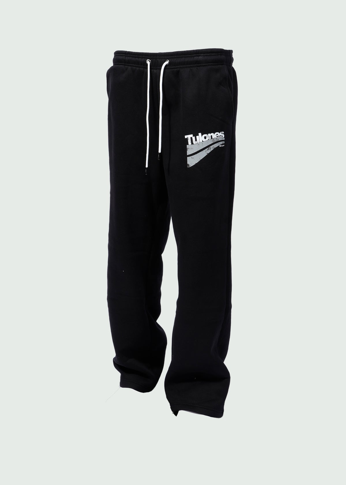 Two Line Underneath Joggers Men Black
