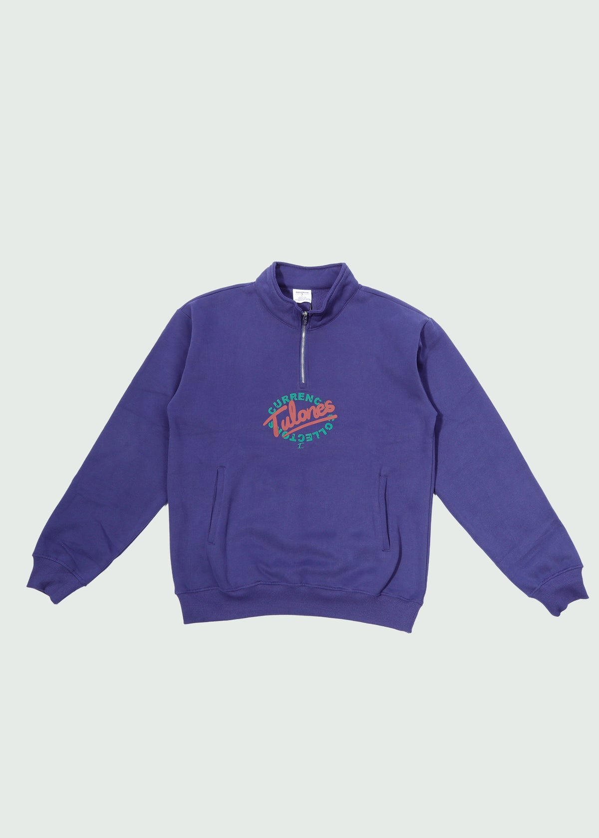 Currency Collector Quarter Zip Navy Main image