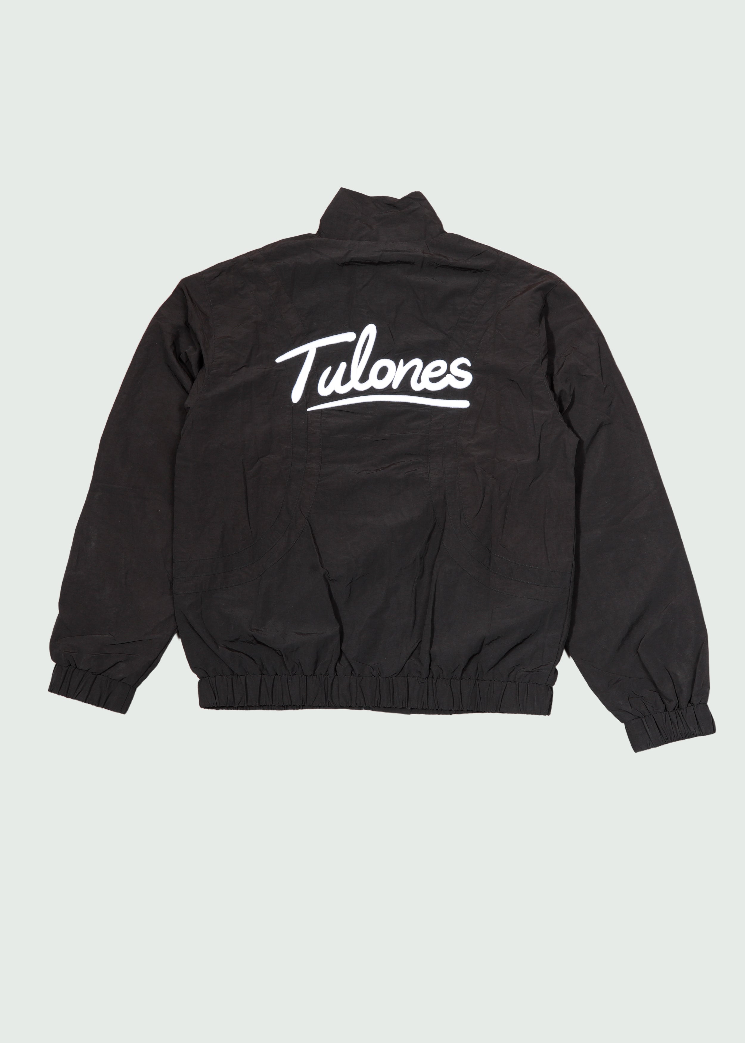 Two Stripe Nylon Zip Up Black Secondary image
