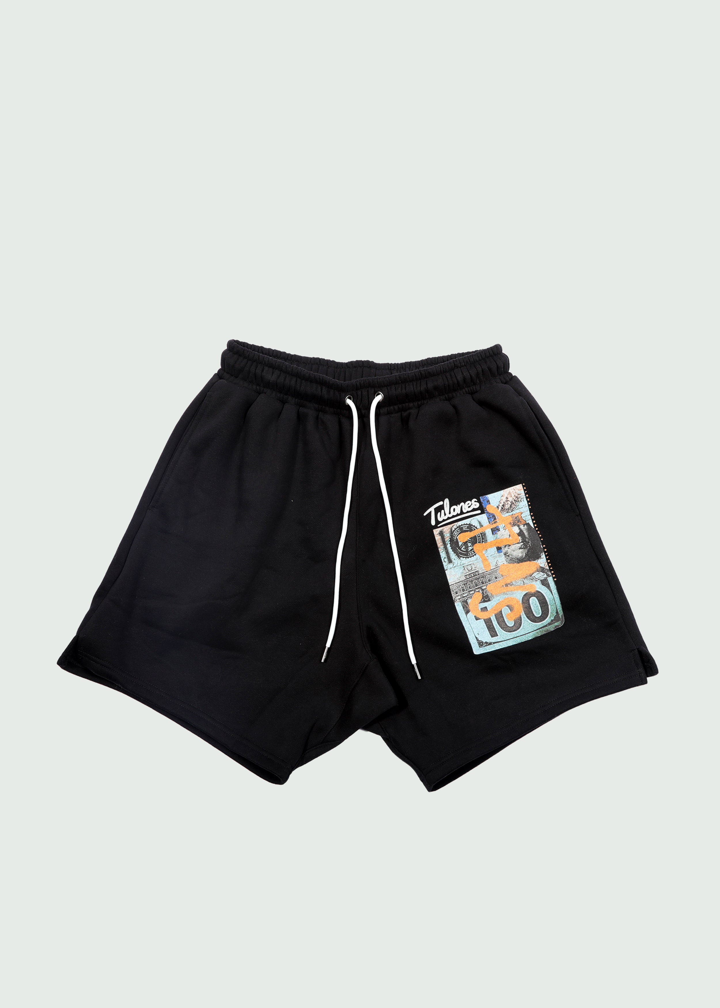 Vandalized Shorts Black