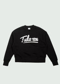 Cursive Crewneck Black