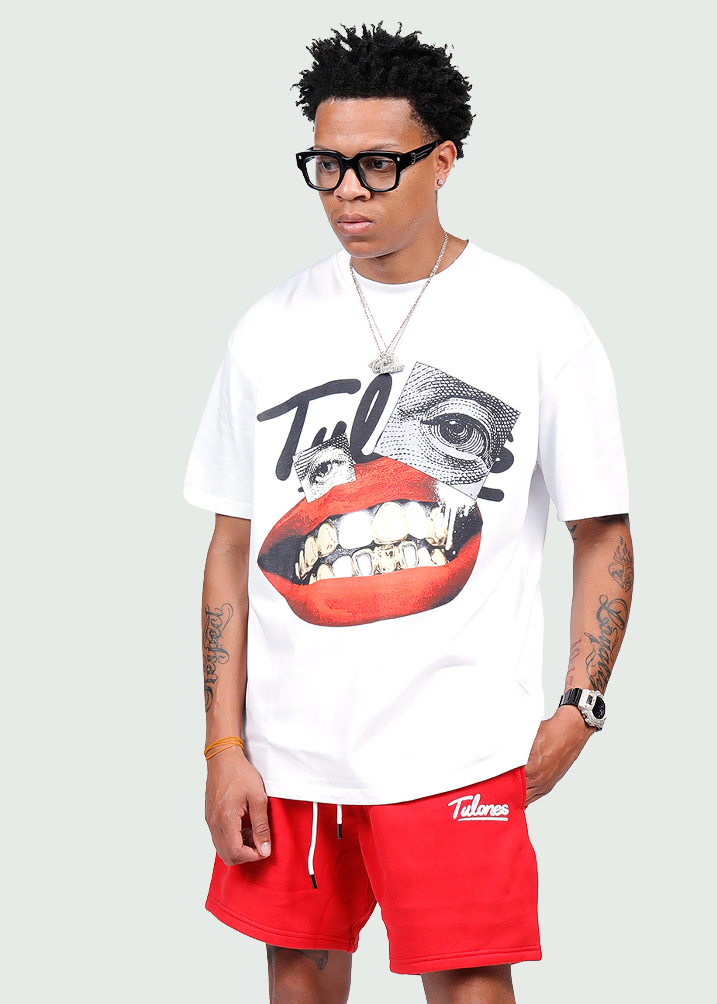 Classic Cotton Shorts Red Secondary image