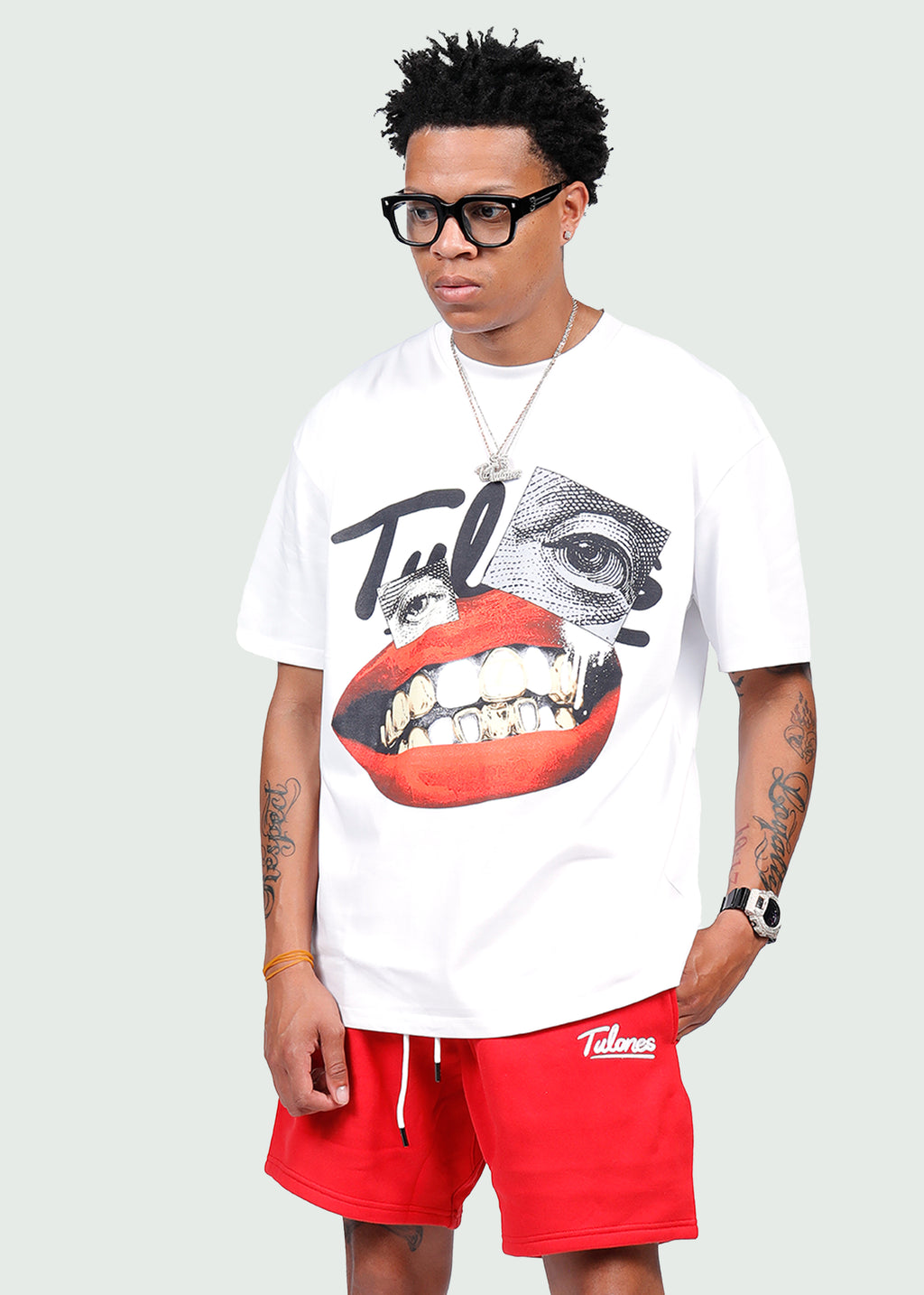 Classic Cotton Shorts Red