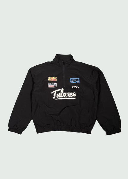 Patch Half-Zip Black