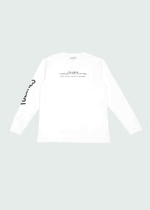 Front Square Long Sleeve White