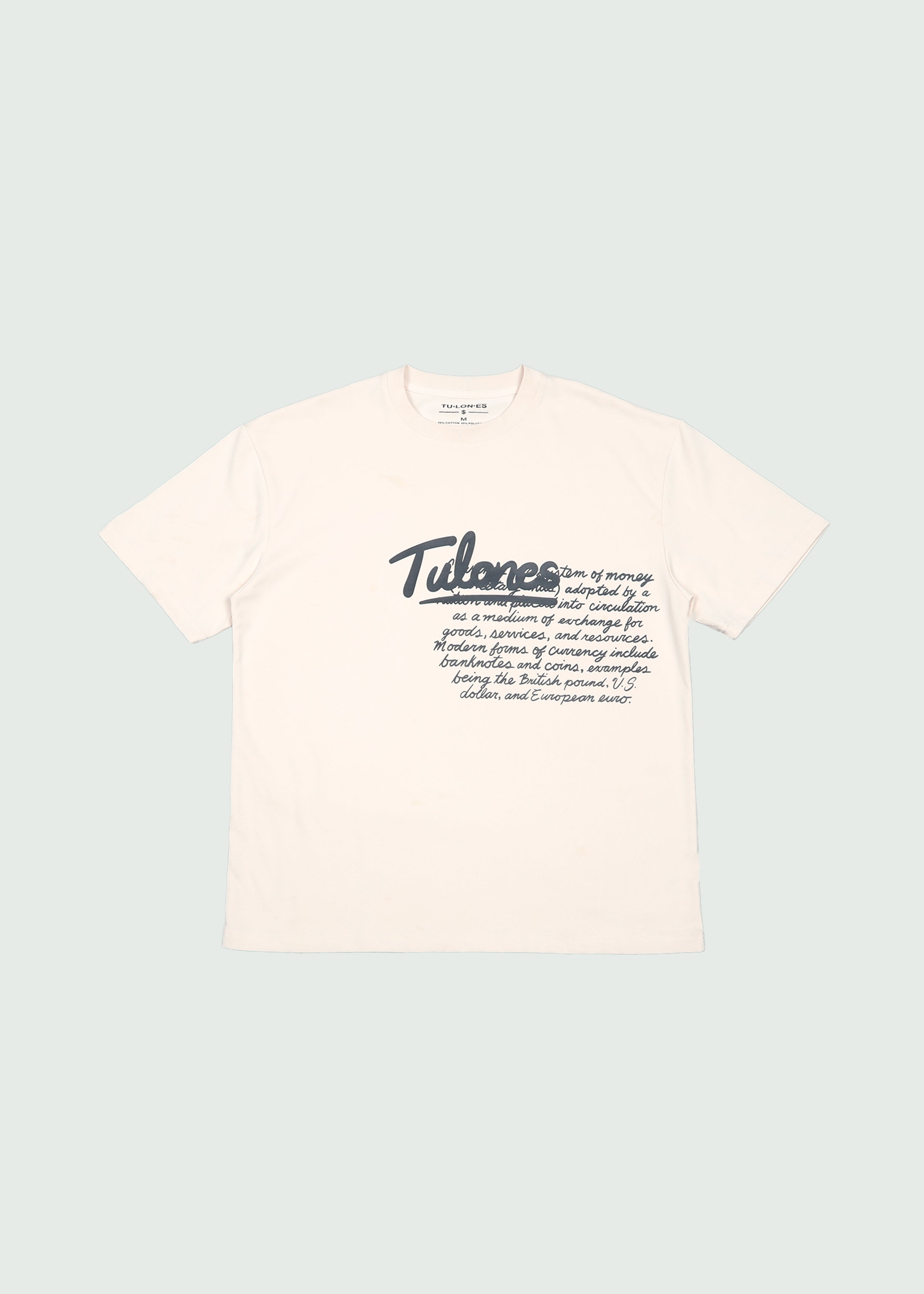Currency Definition T-shirt Tan Main image