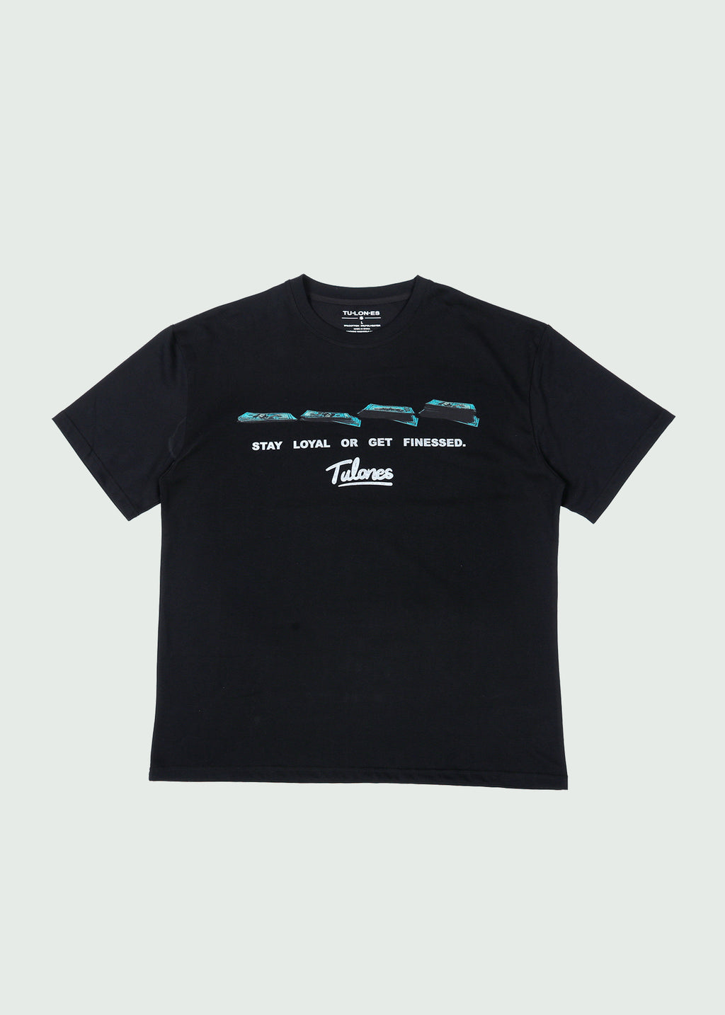 Stacks Up T-shirt Black