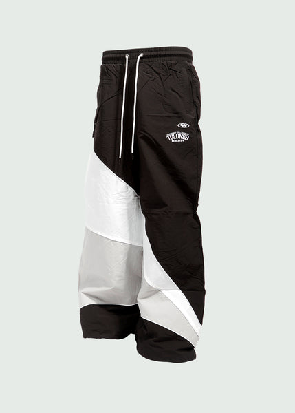 80’s Currency Collector Nylon Pants Black/White