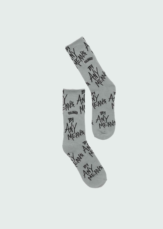 Grey By Any Means Socks
