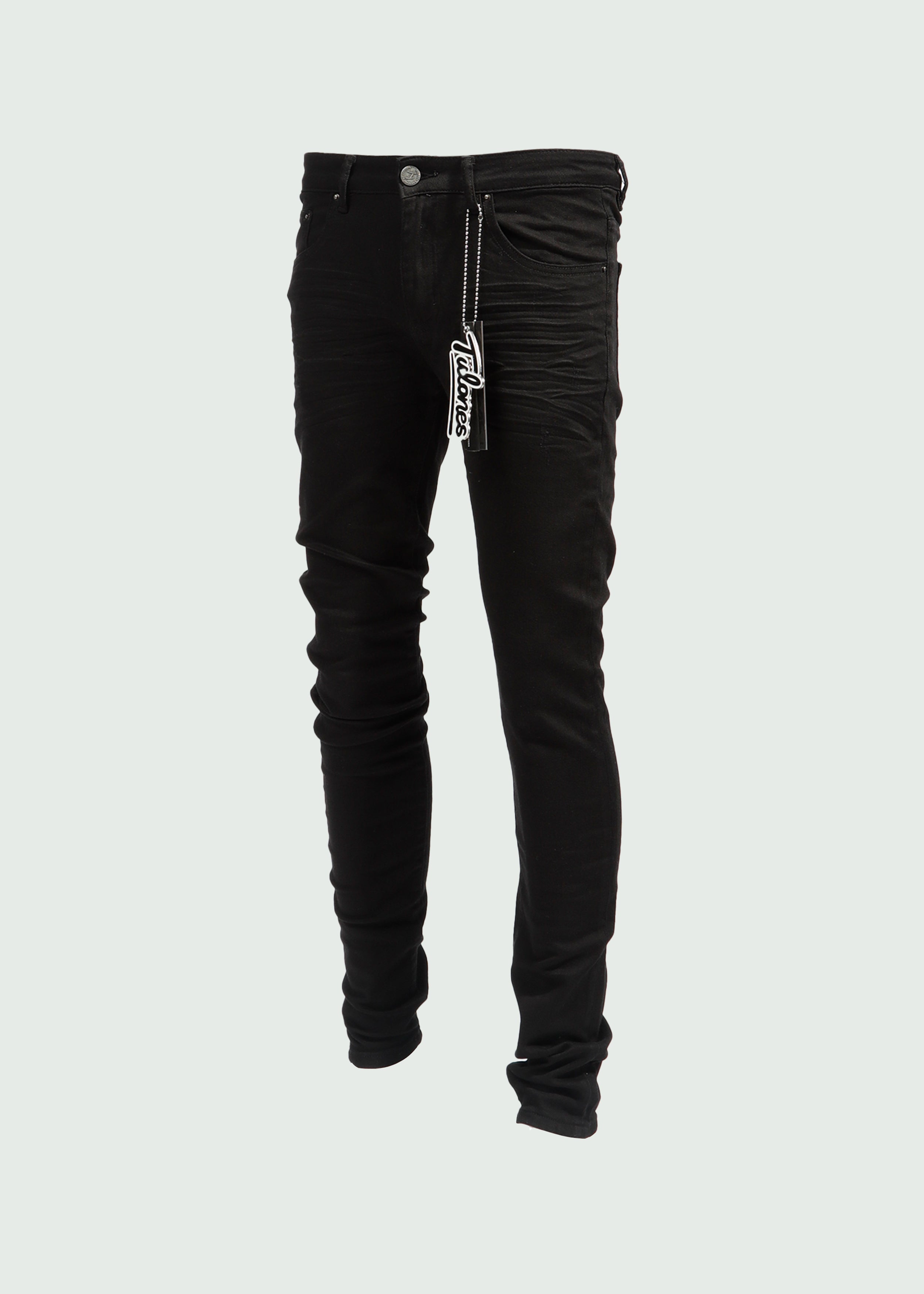 Black No Hole Jeans Main image