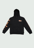 Orange October Hoodie Black