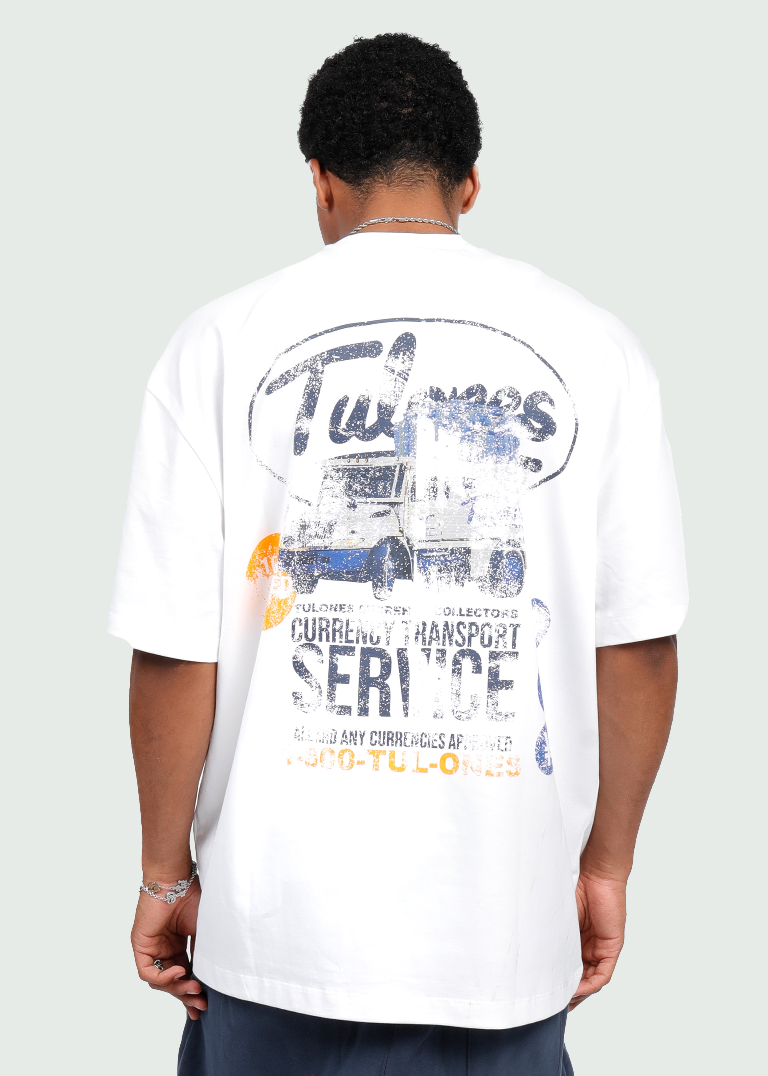 Currency Transportation T-shirt White
