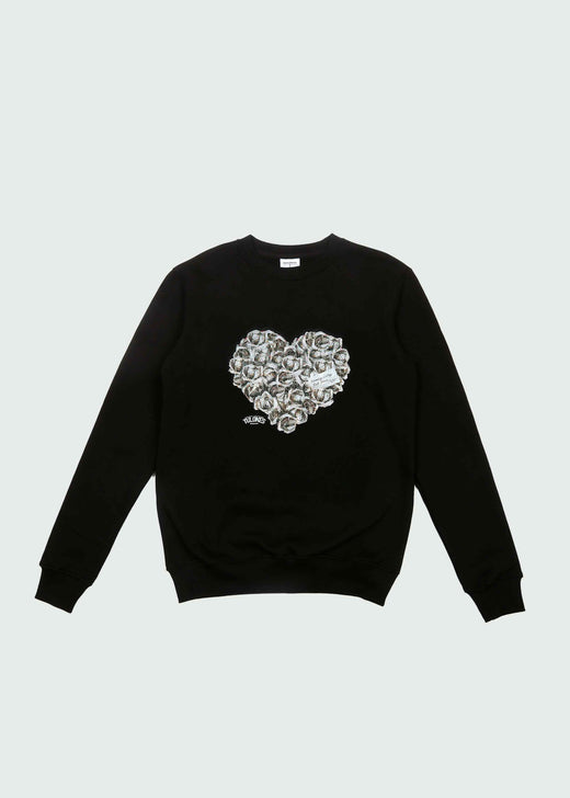 Varsity Letter Crewneck Grey