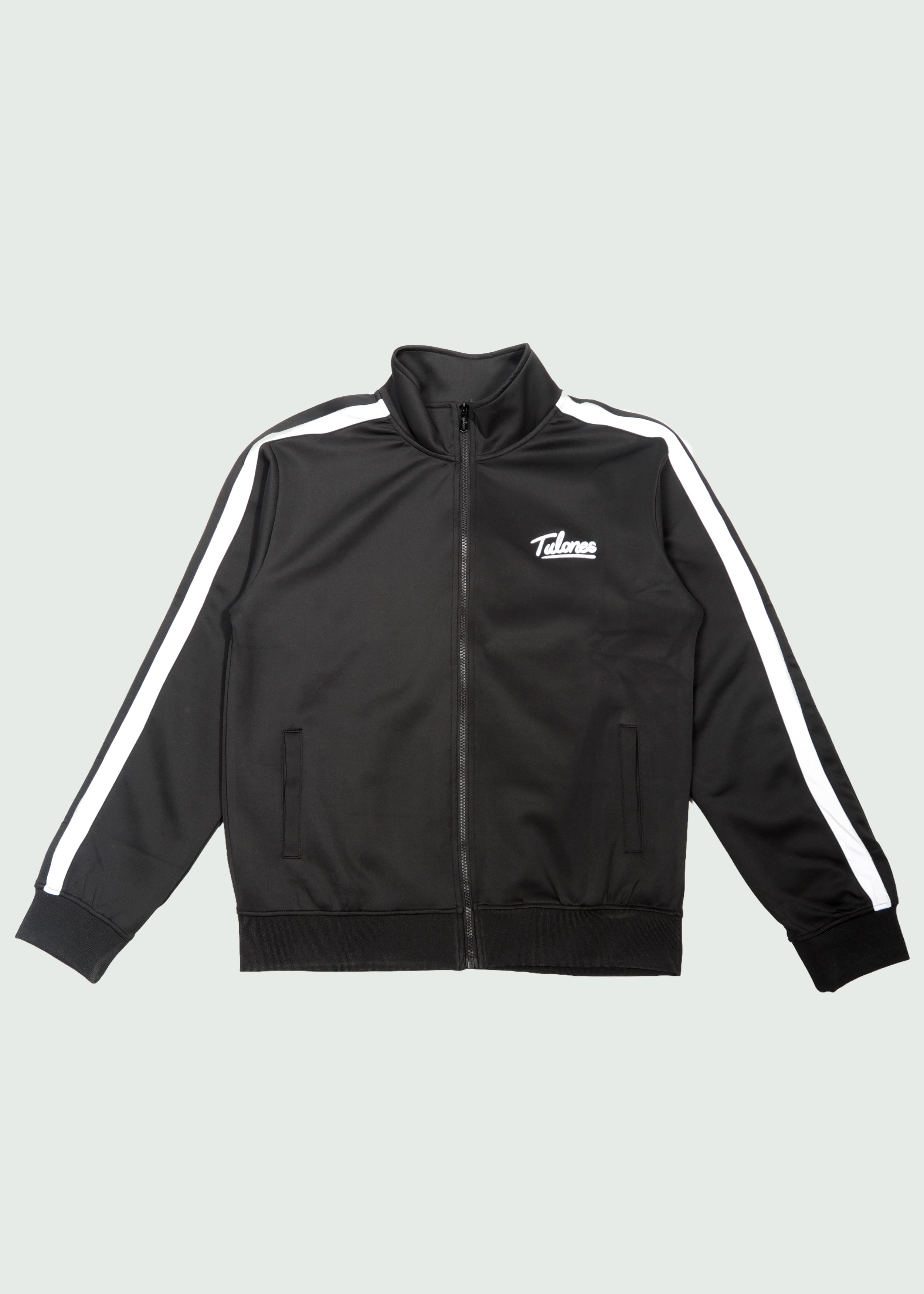 Cursive Track Jacket Black