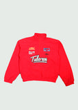 Patch Half-Zip Red