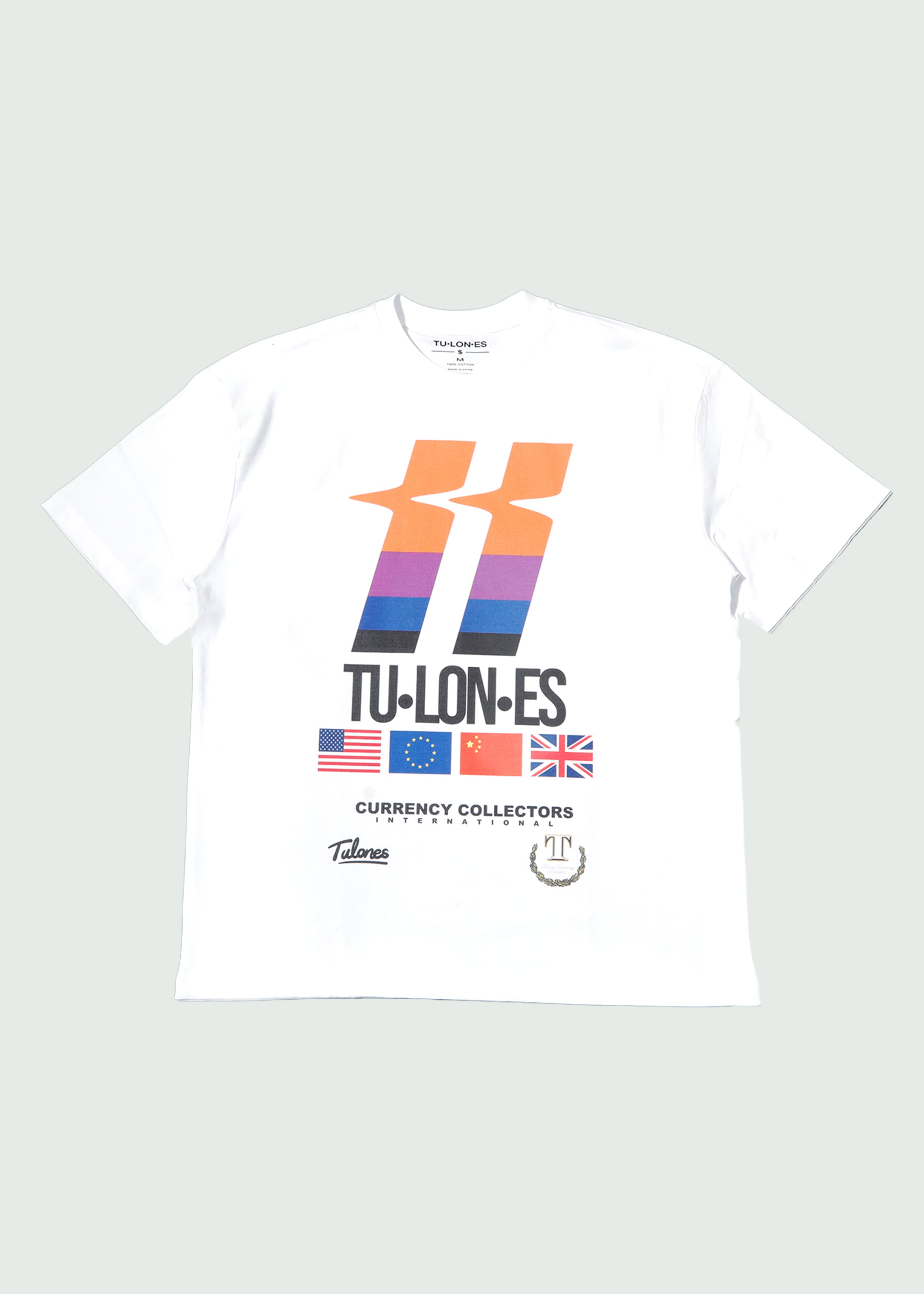 Two Line Multi T-shirt White Main image