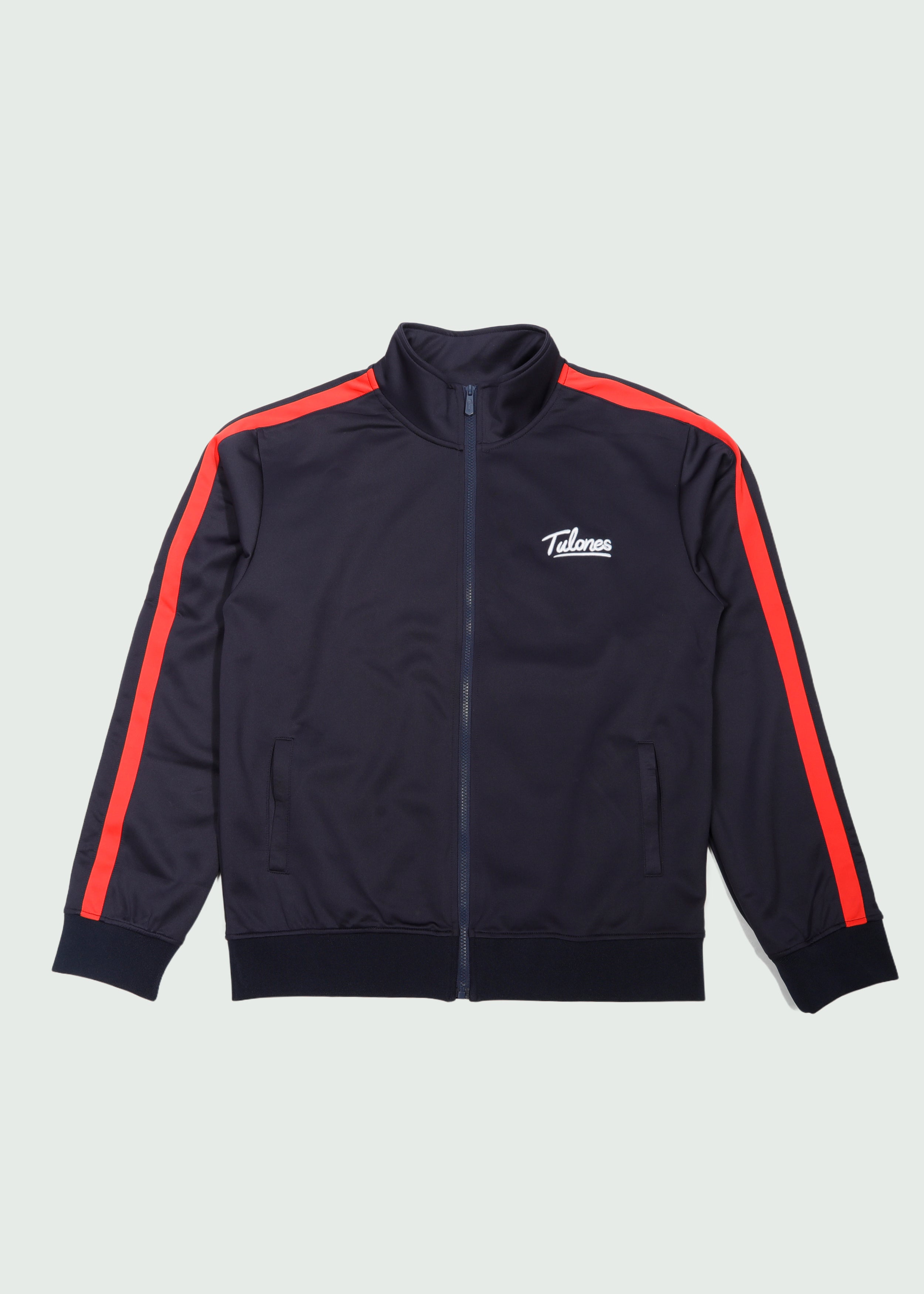 Cursive Track Jacket Blue