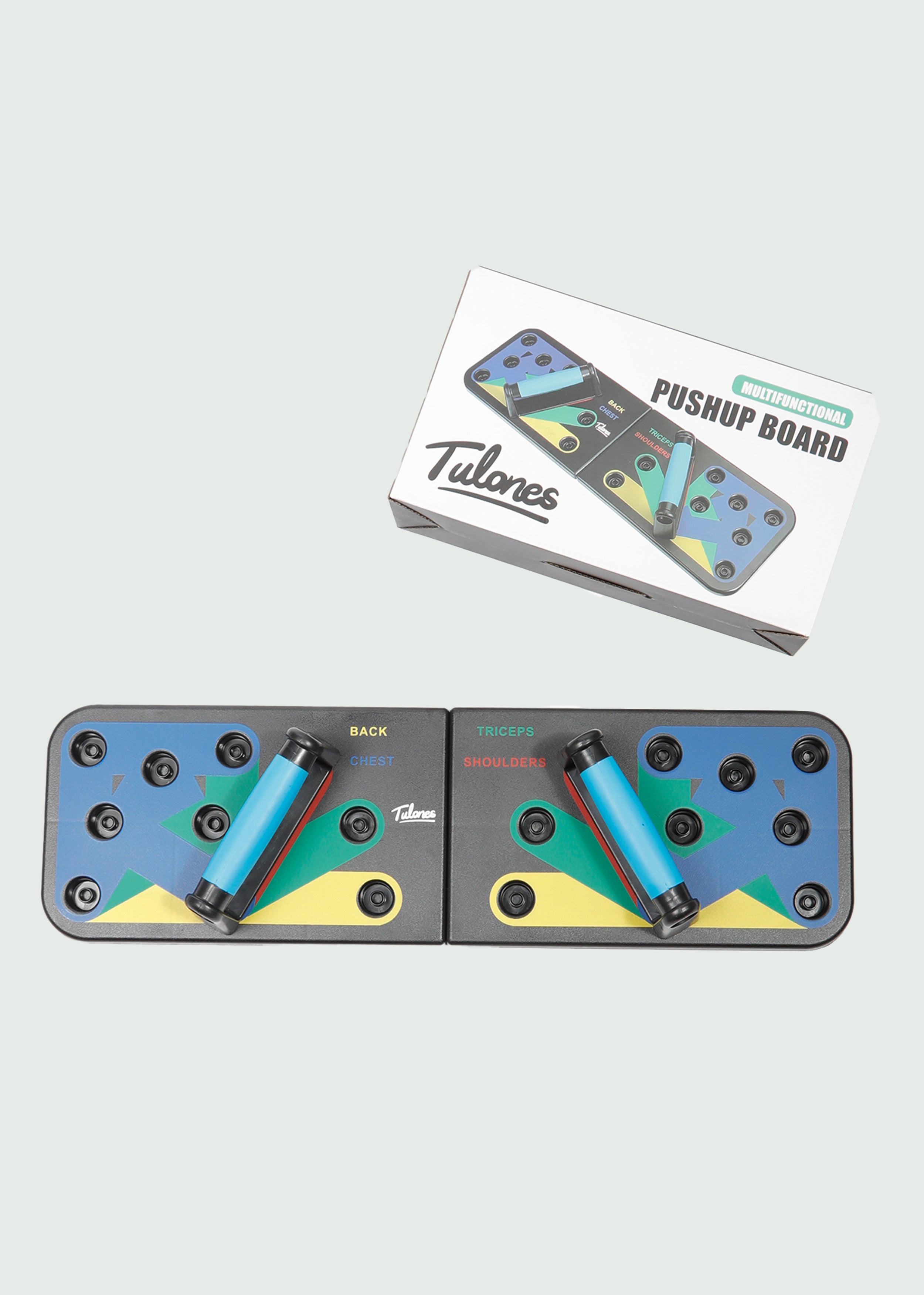 Cursive Logo Push Up Board Black