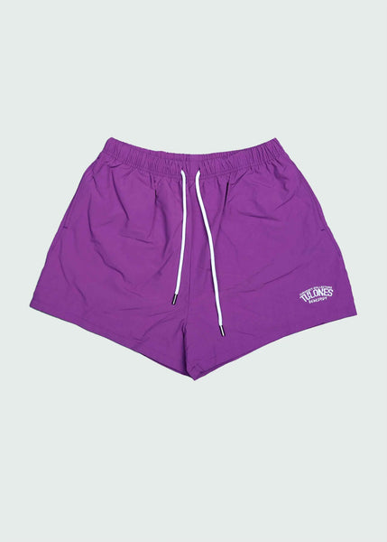 Staple Arch Nylon Shorts Violet