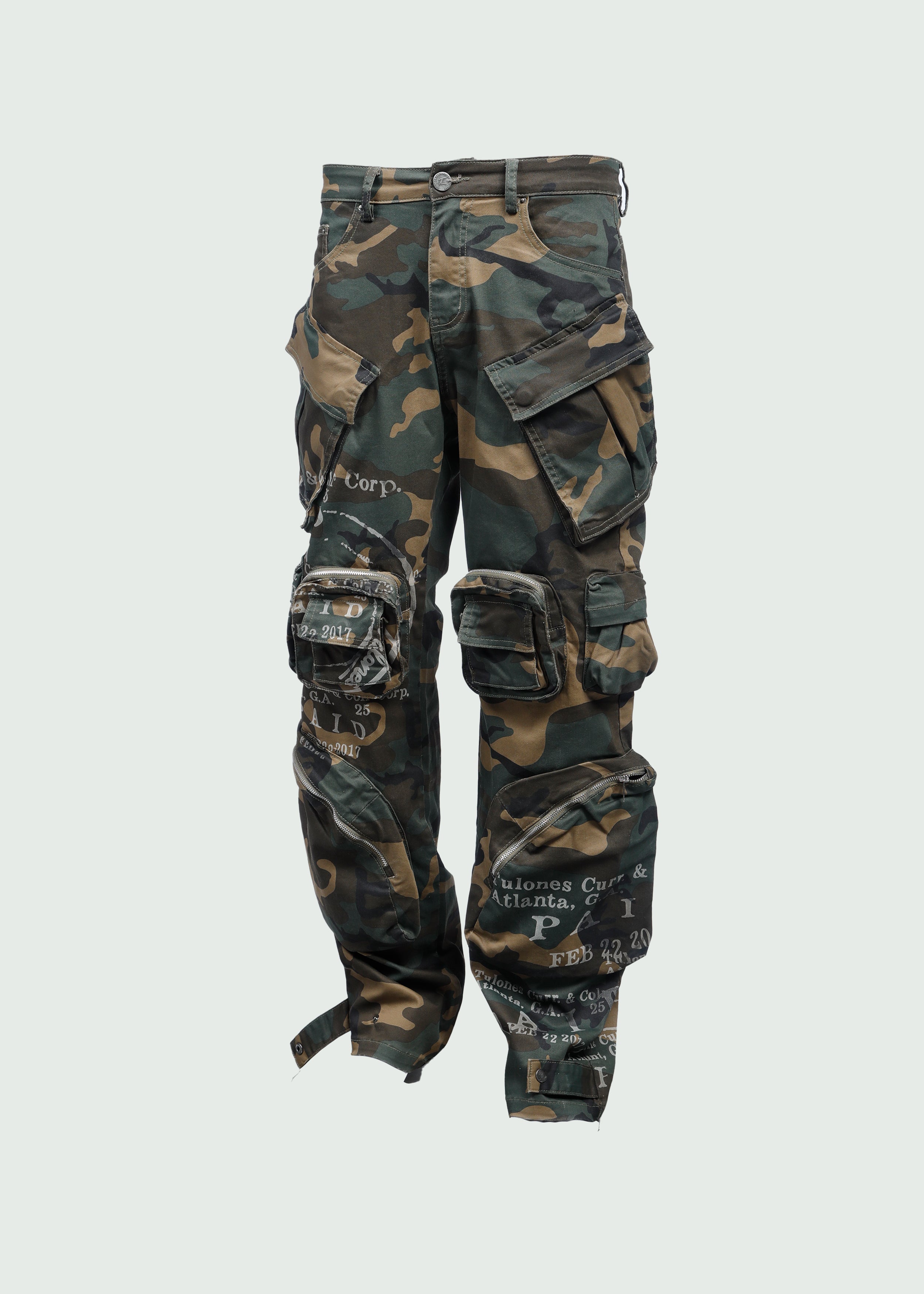 Fed Reserve Camo Cargo Pants