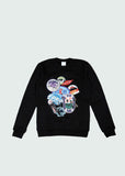 Patch Crewneck Black