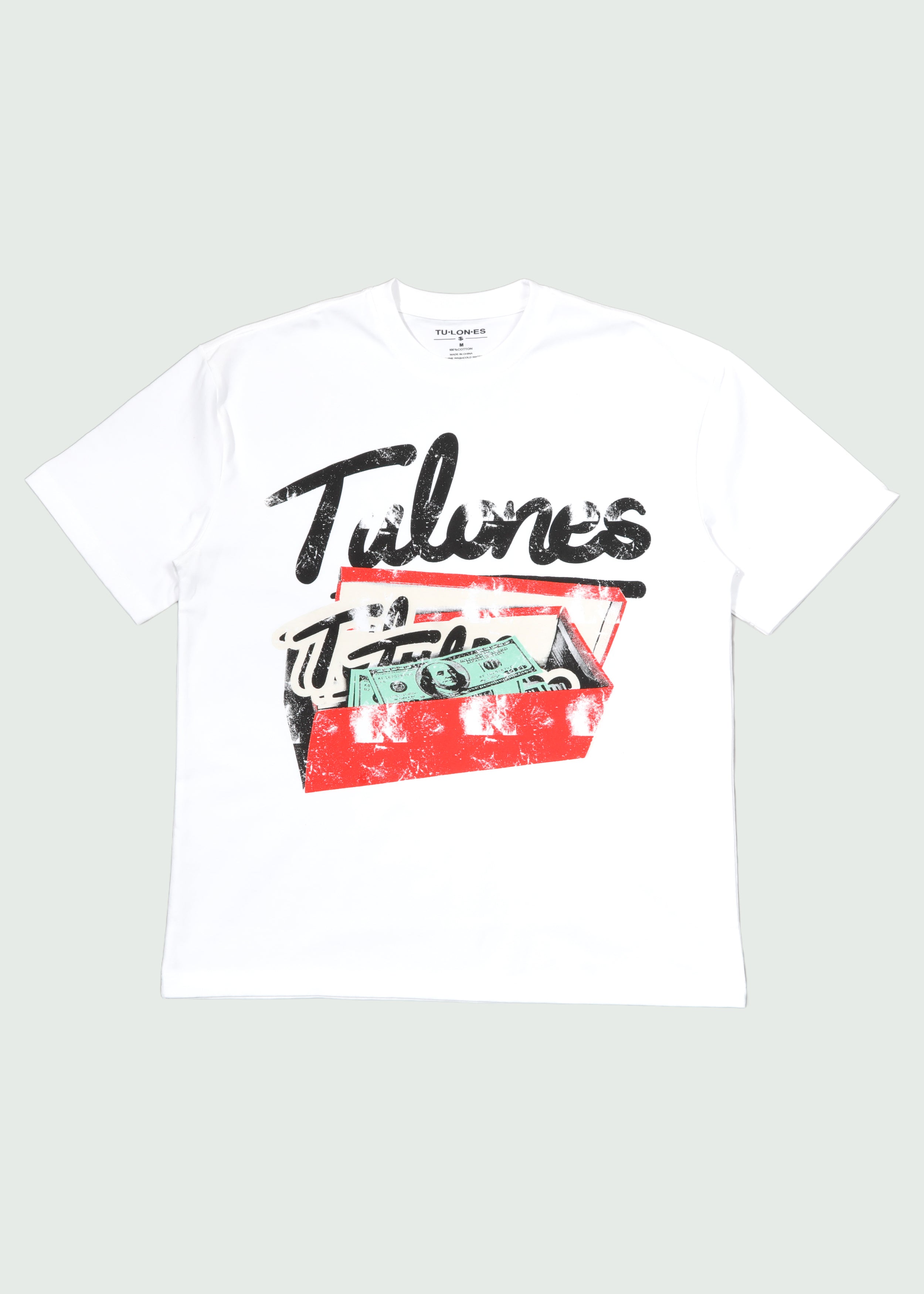 Shoe Box Money T-shirt White