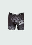 Black Gradient Tulones Script Briefs