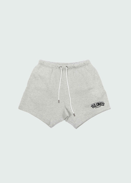 Staple Arch Cotton Shorts Grey
