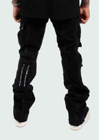 Black Tulones Corduroy Cargo